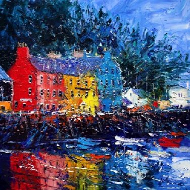 Tobermory Reflections 24x24 Tobermory Reflections 24x24